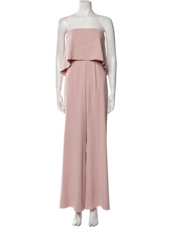 Jay Godfrey Strapless Jumpsuit