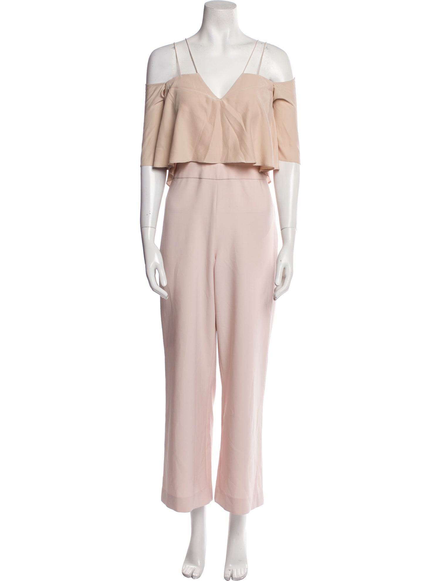 Jay Godfrey V-Neck Jumpsuit