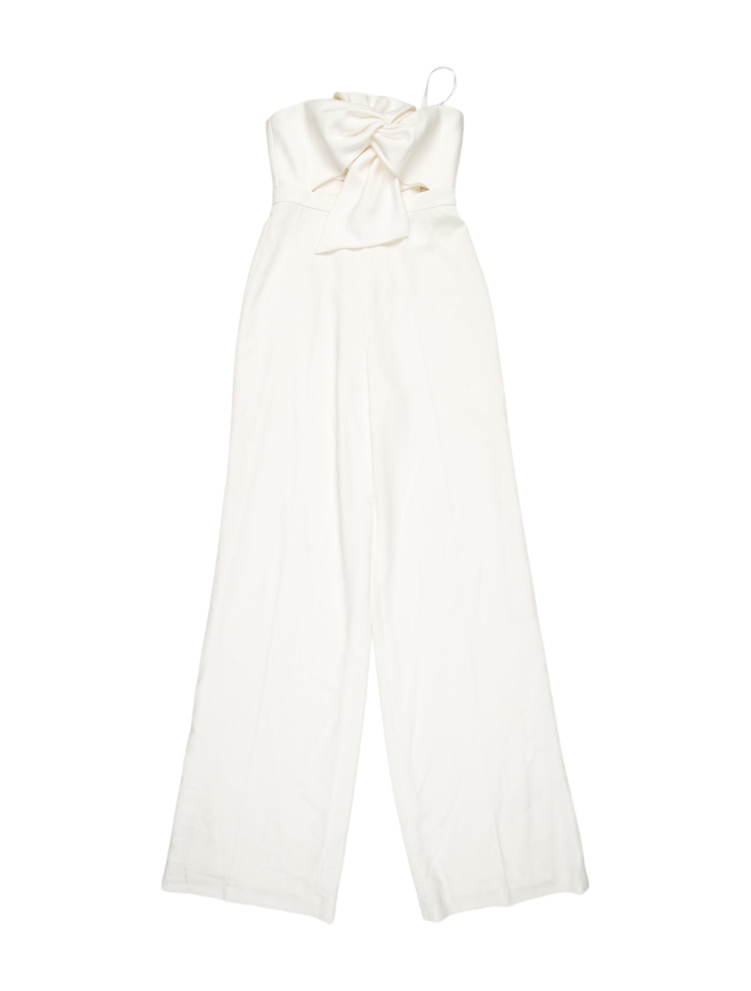 Jay Godfrey Strapless Jumpsuit