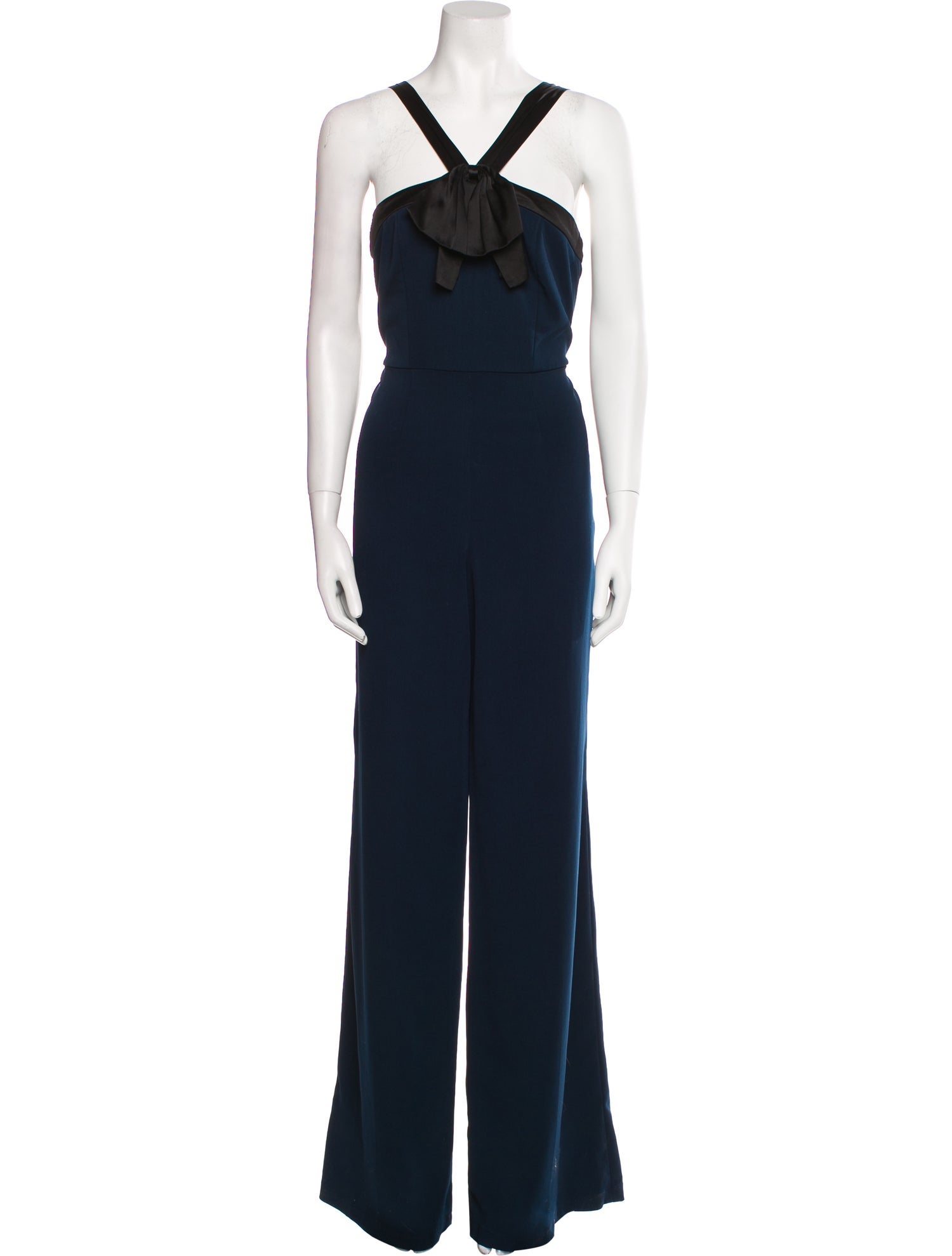 Jay Godfrey V-Neck Jumpsuit