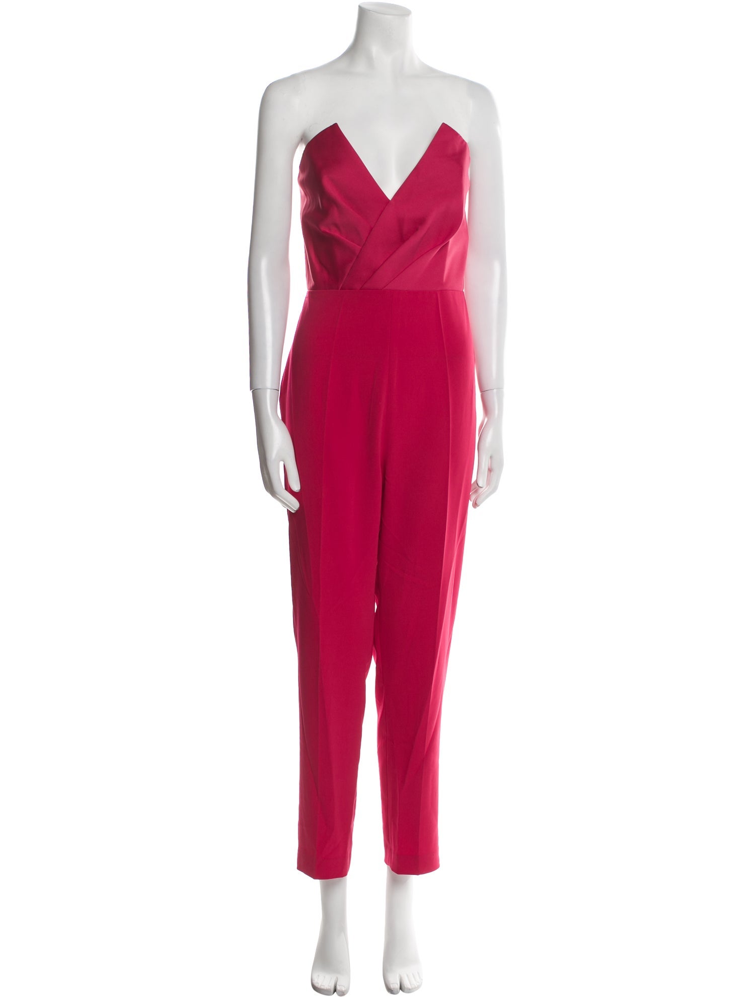 Jay Godfrey Strapless Jumpsuit