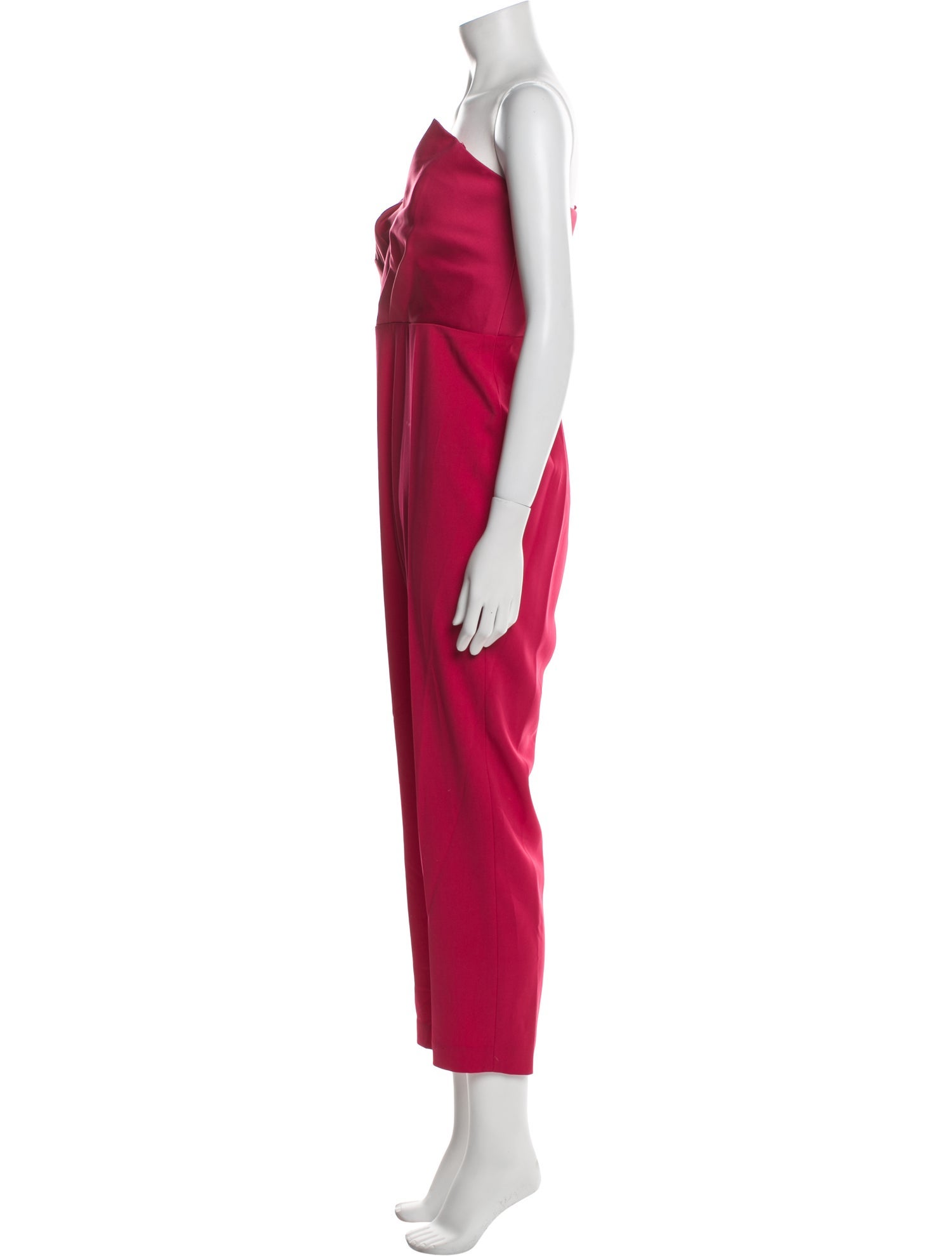 Jay Godfrey Strapless Jumpsuit