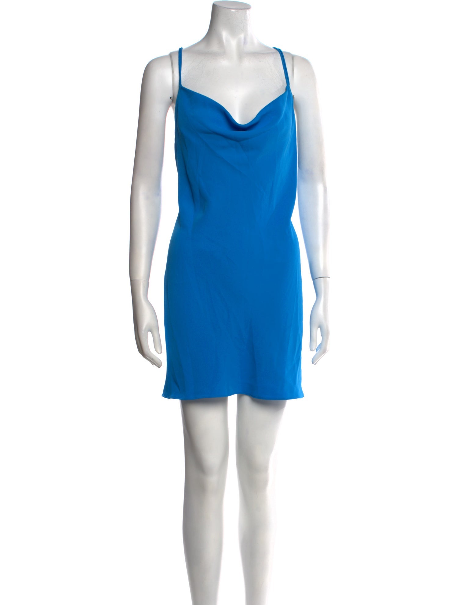Jay Godfrey Cowl Neck Mini Dress