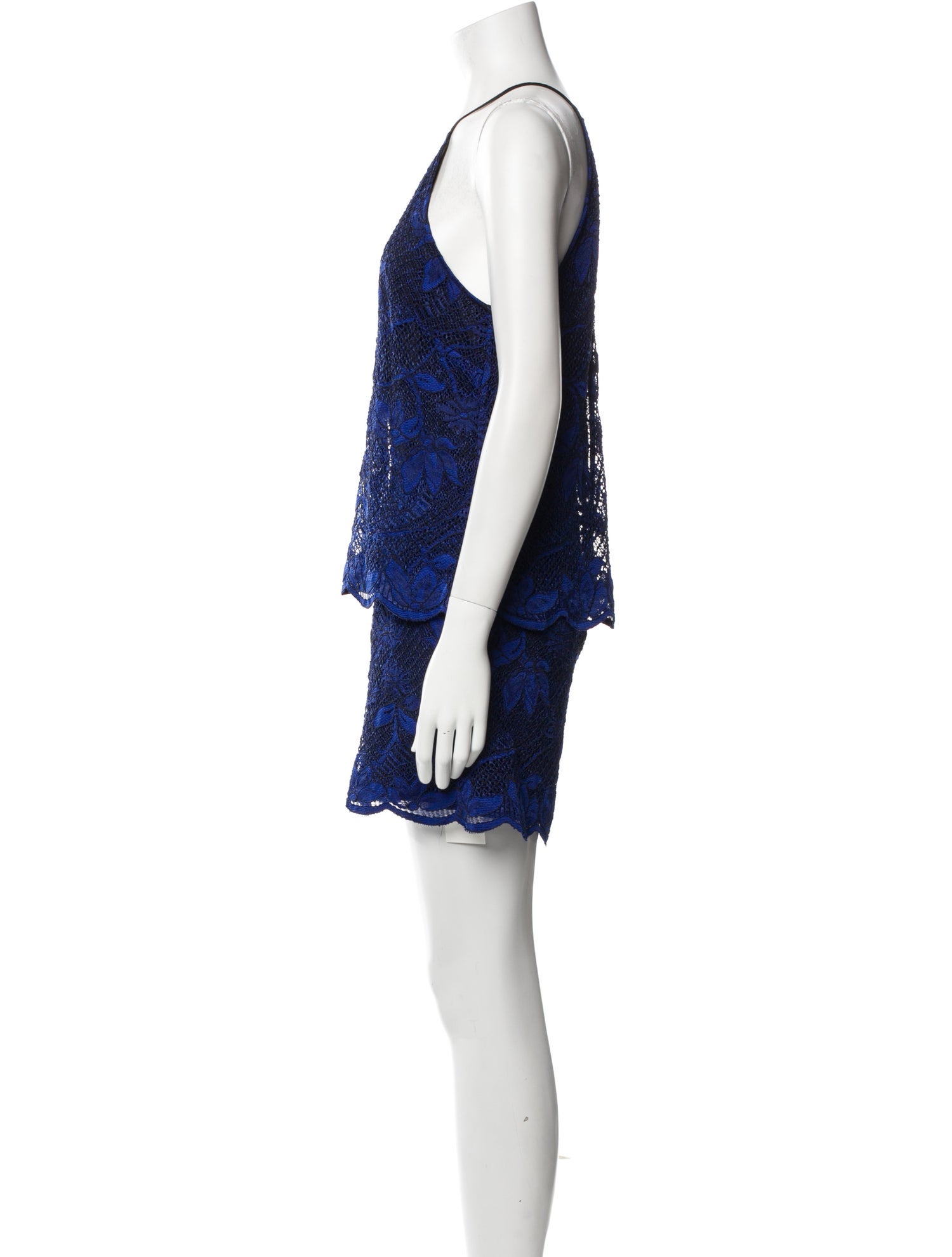 Jay Godfrey Floral Print Square Neckline Romper