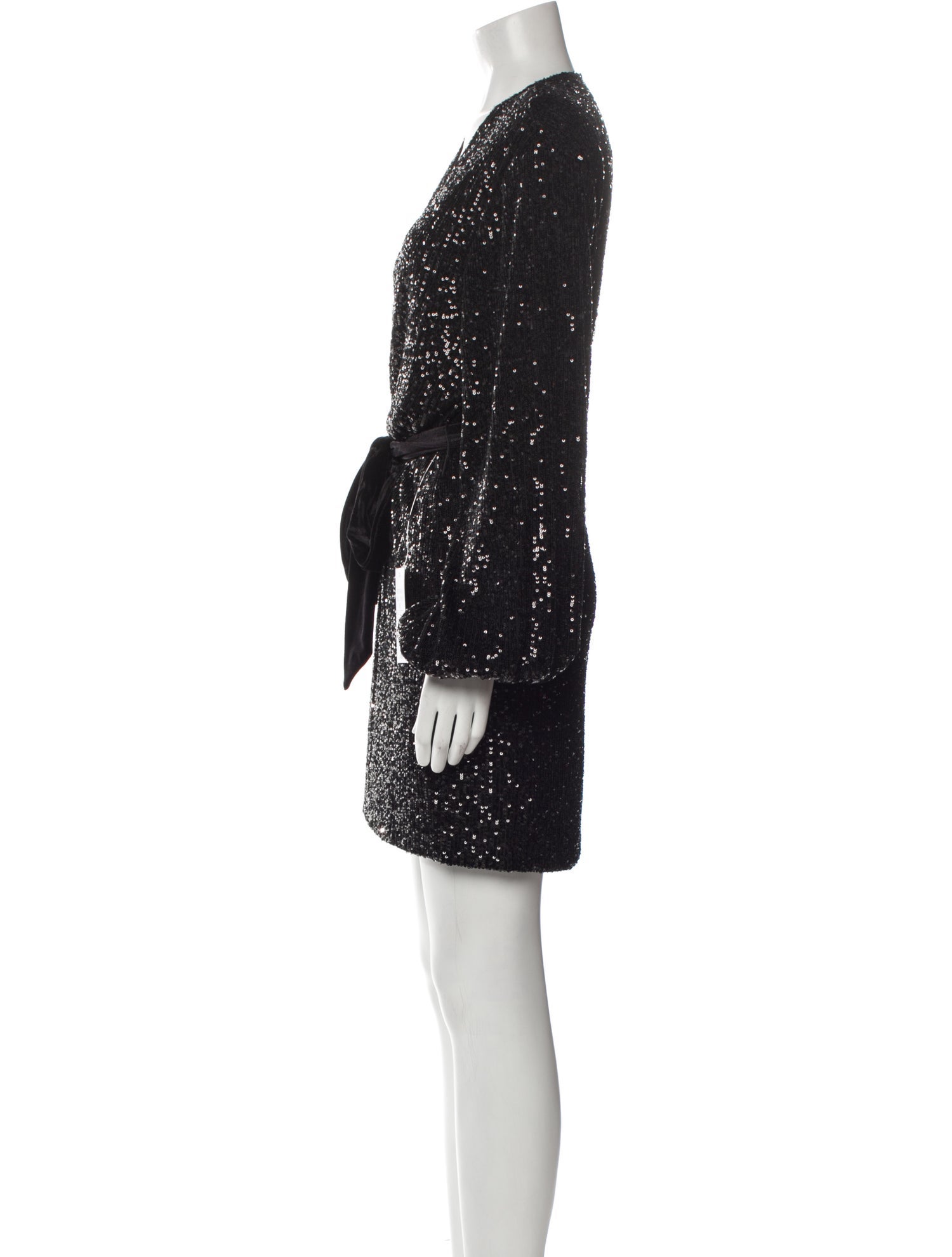 Jay Godfrey V-Neck Mini Dress w/ Tags