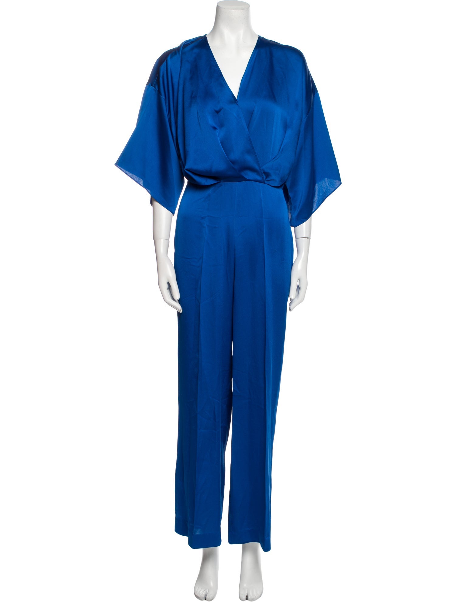 Jay Godfrey V-Neck Jumpsuit