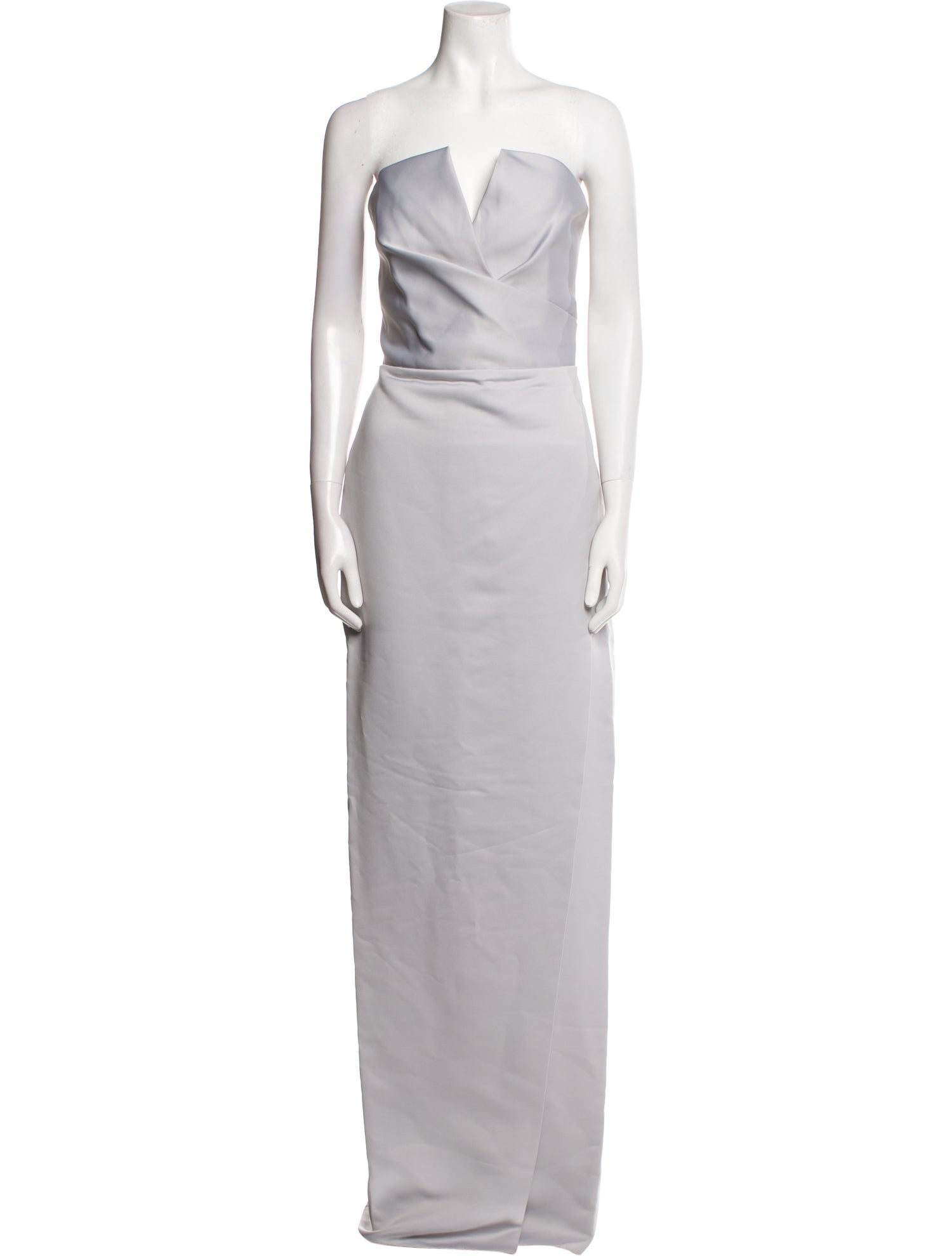 Jay Godfrey Strapless Long Dress