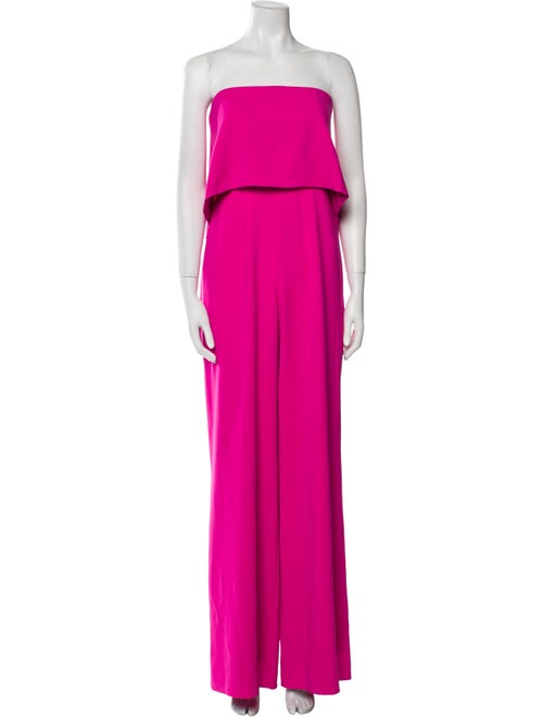 Jay Godfrey Strapless Jumpsuit