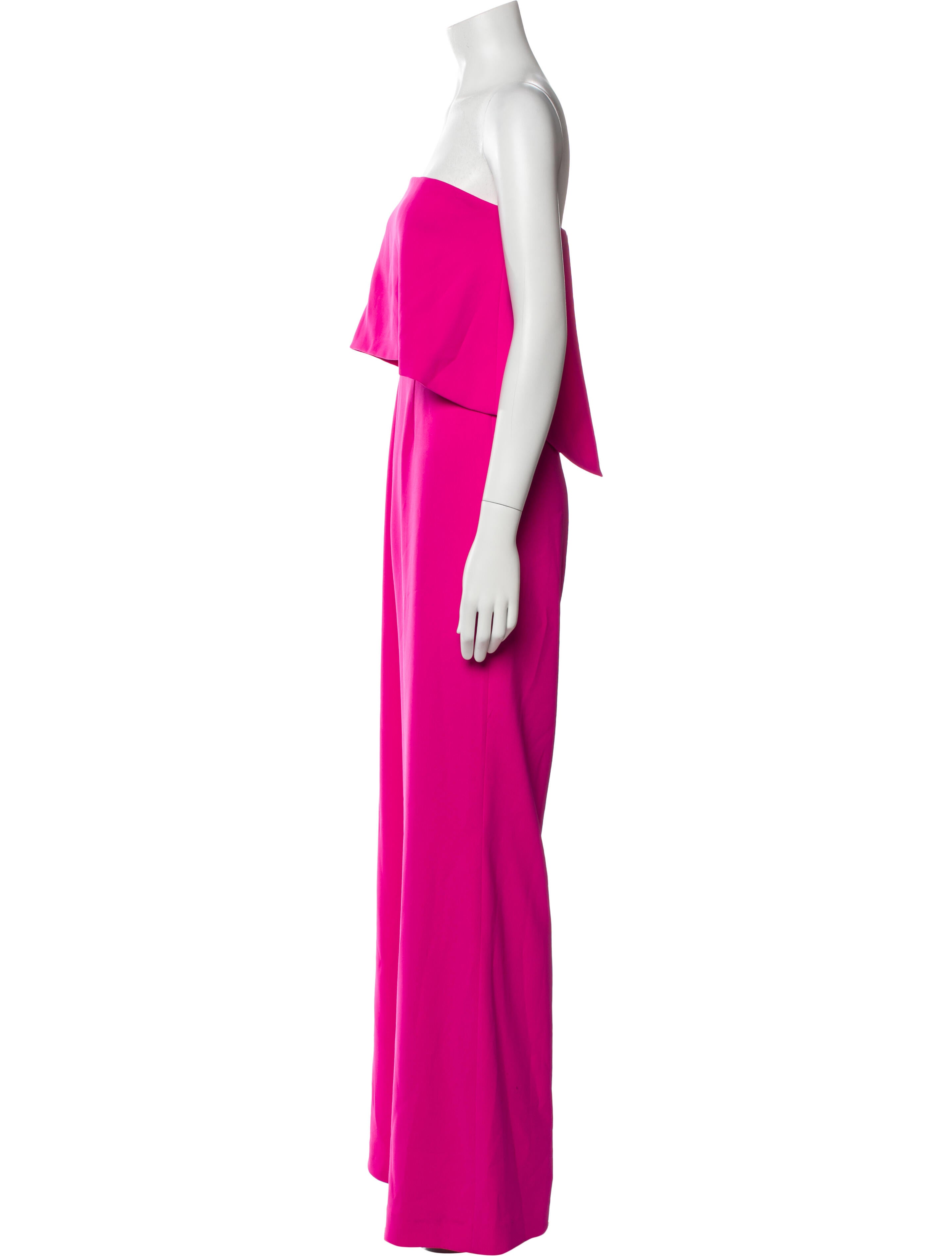Jay Godfrey Strapless Jumpsuit
