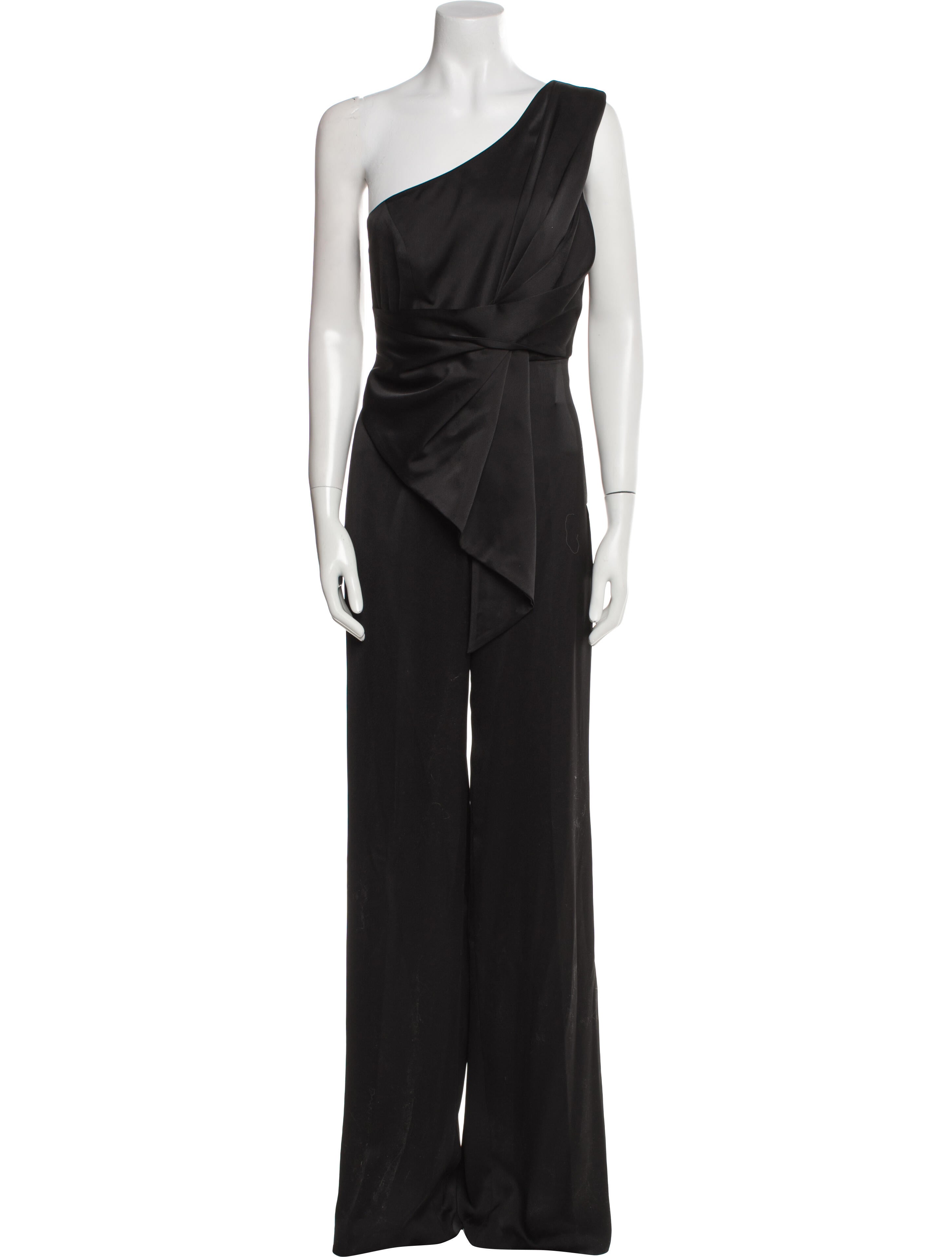 Jay Godfrey One-Shoulder Jumpsuit