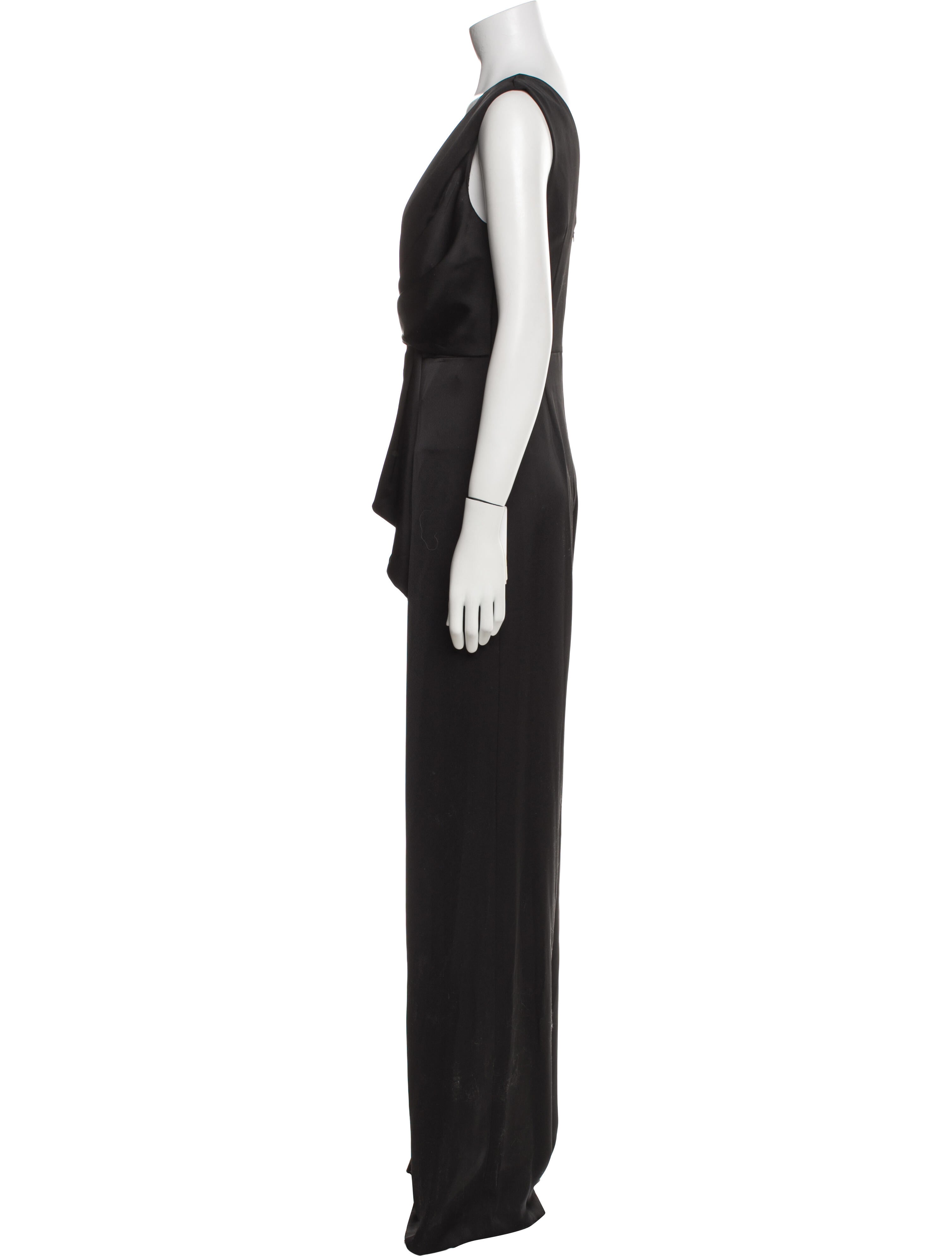 Jay Godfrey One-Shoulder Jumpsuit