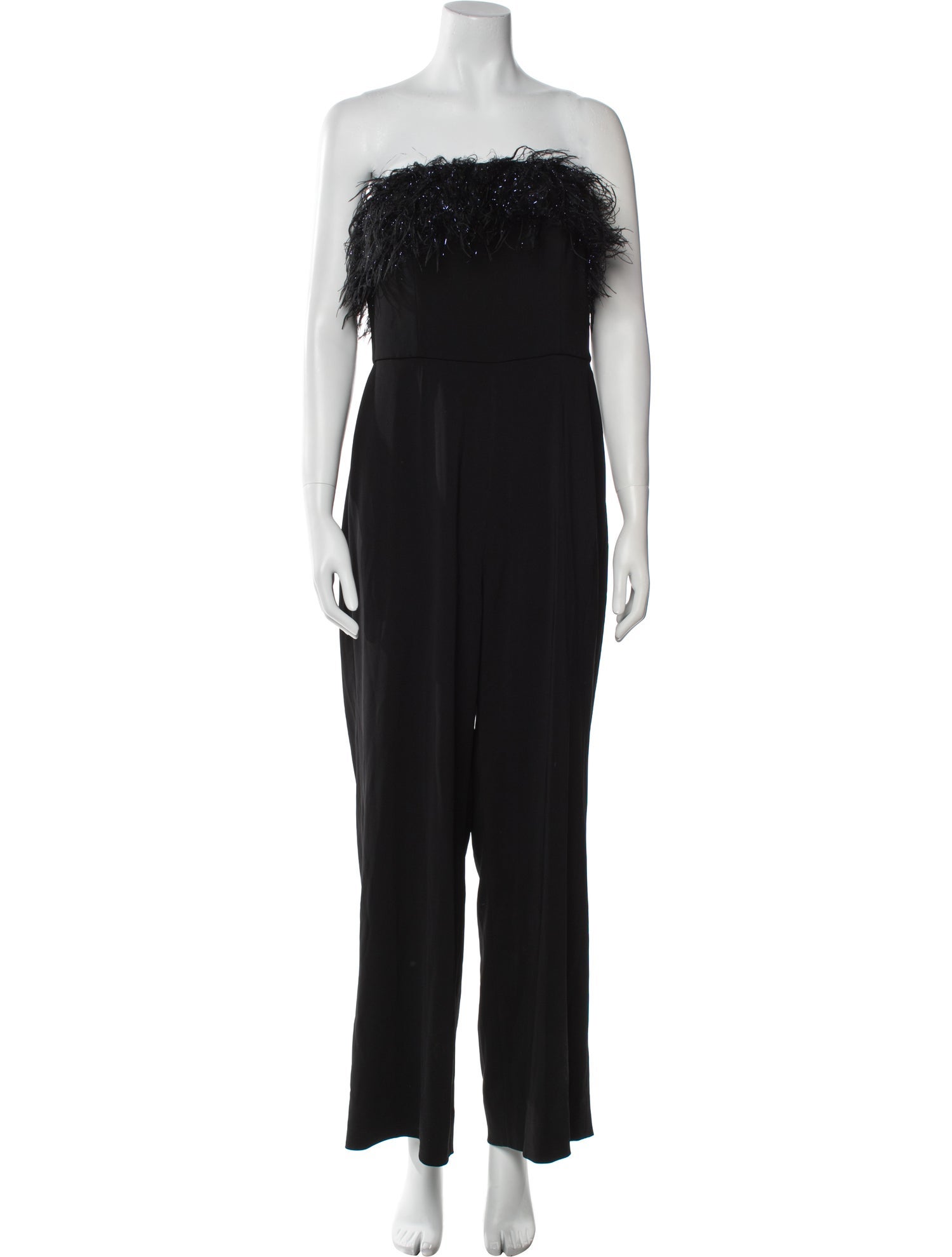 Jay Godfrey Strapless Jumpsuit