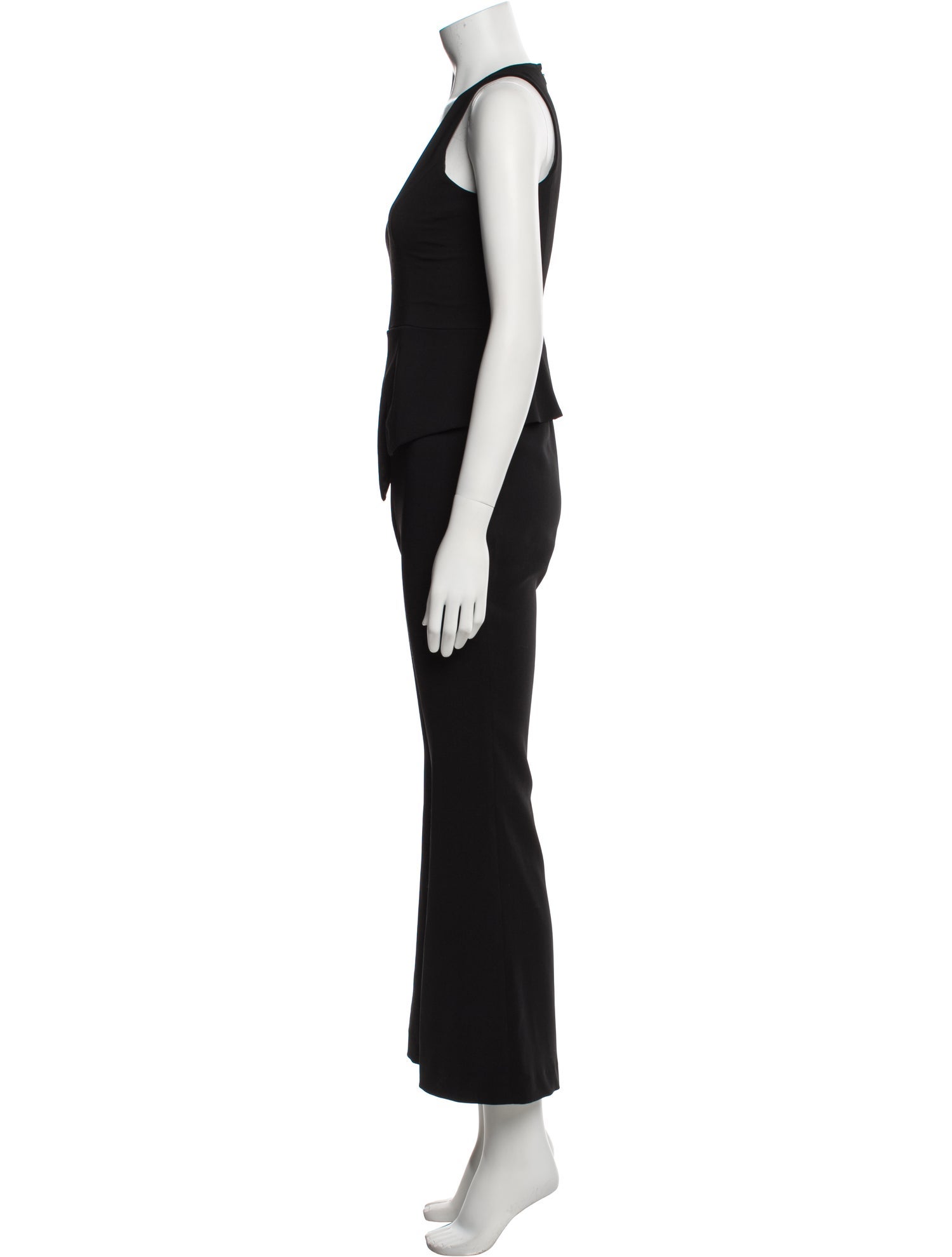 Jay Godfrey V-Neck Jumpsuit