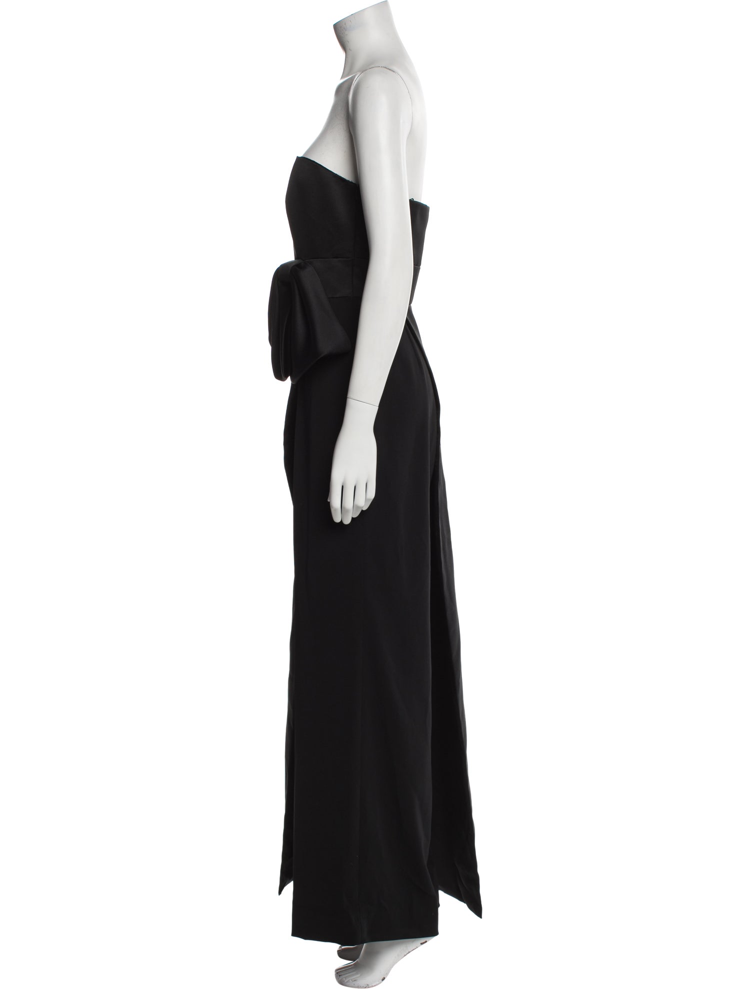 Jay Godfrey Strapless Jumpsuit