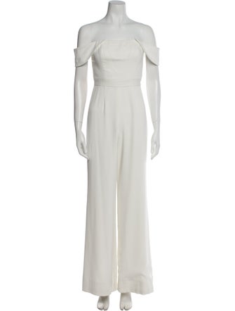 Jay Godfrey Off-The-Shoulder Jumpsuit
