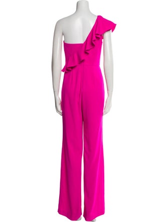 Jay Godfrey One-Shoulder Jumpsuit