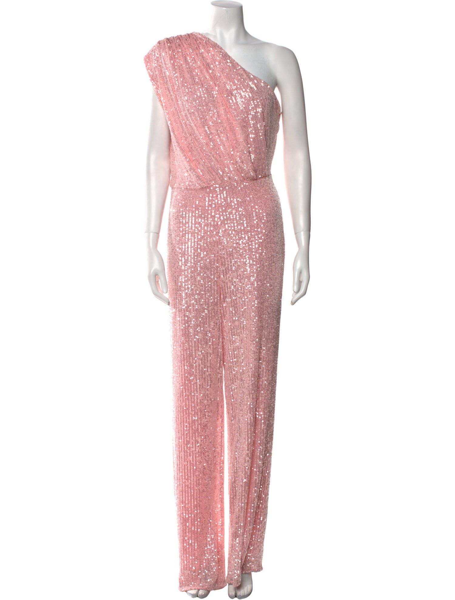 Jay Godfrey One-Shoulder Jumpsuit