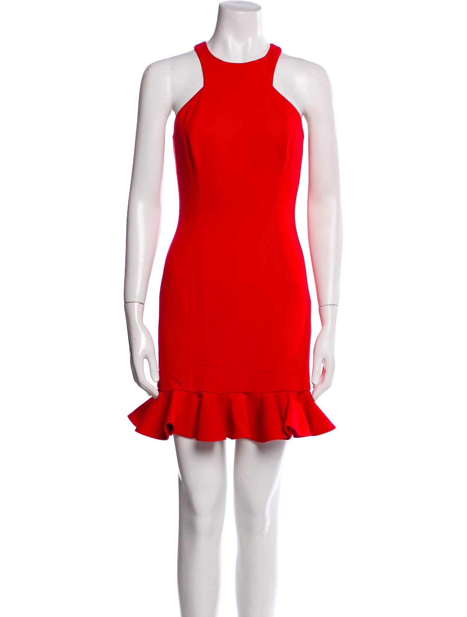 Jay Godfrey Crew Neck Mini Dress