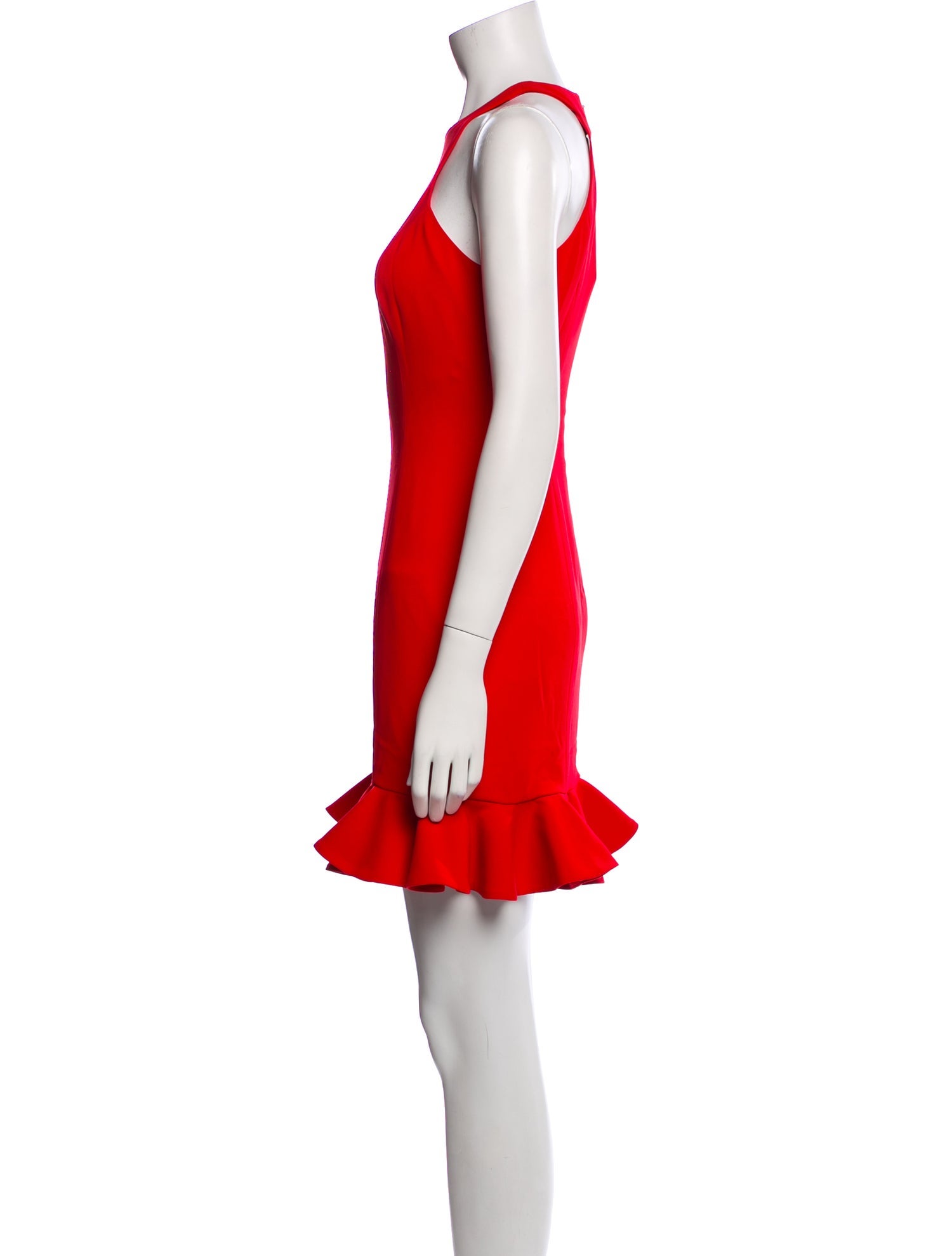 Jay Godfrey Crew Neck Mini Dress