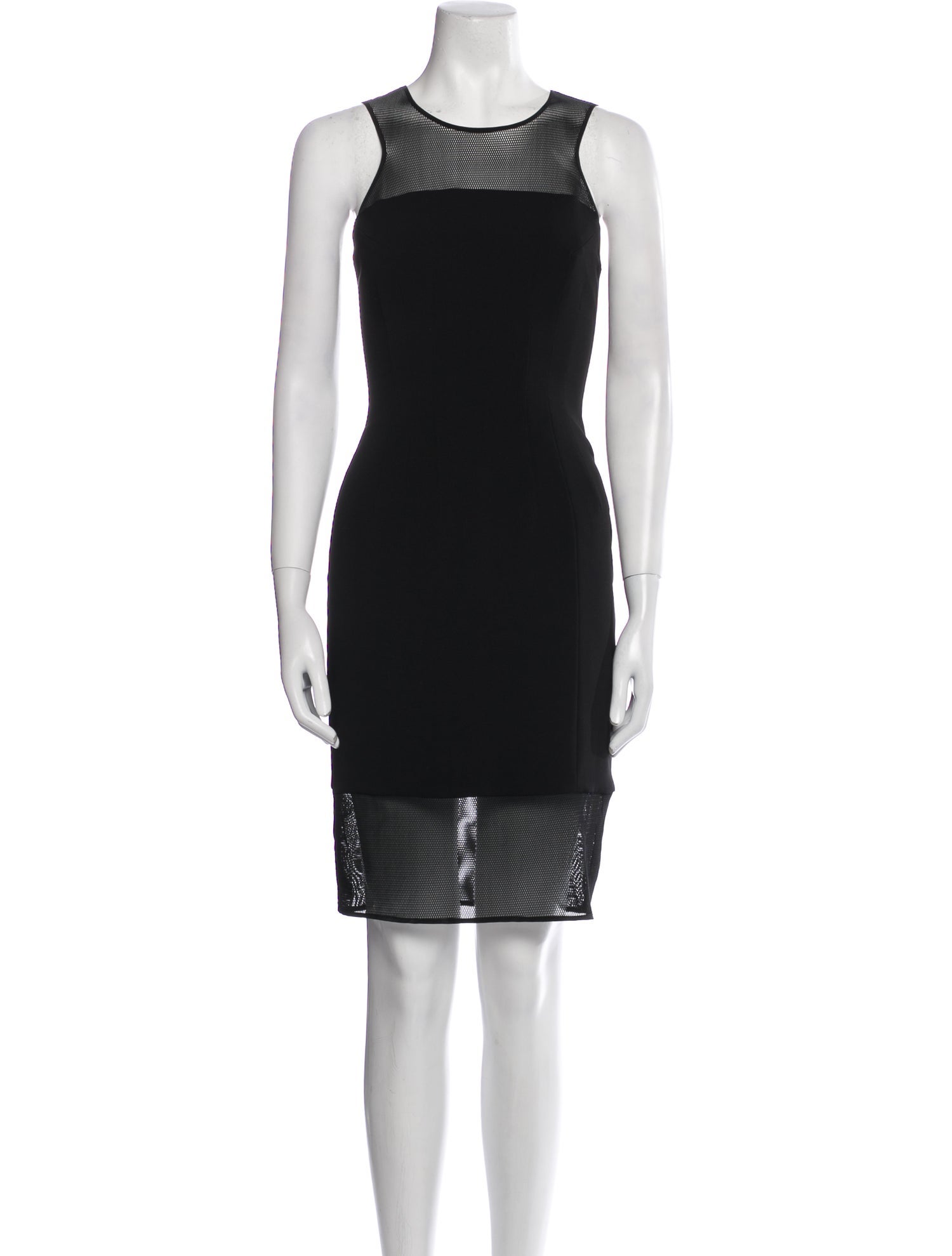 Jay Godfrey Scoop Neck Knee-Length Dress