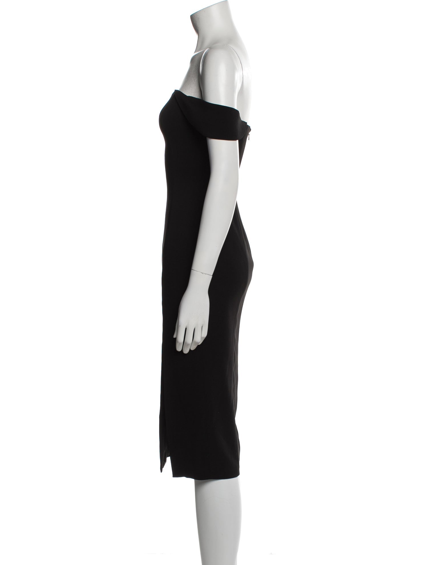 Jay Godfrey Off-The-Shoulder Midi Length Dress