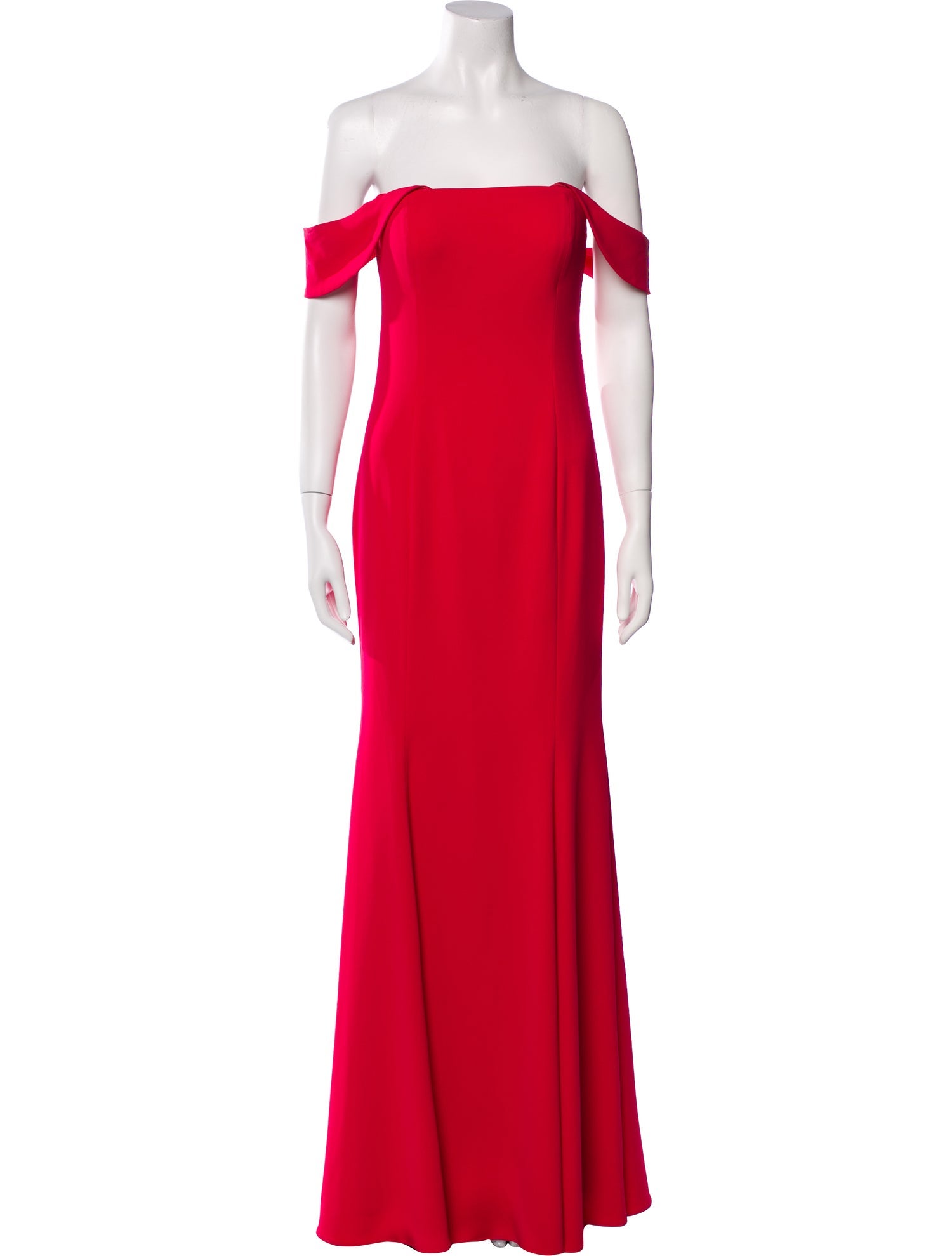 Jay Godfrey Off-The-Shoulder Long Dress