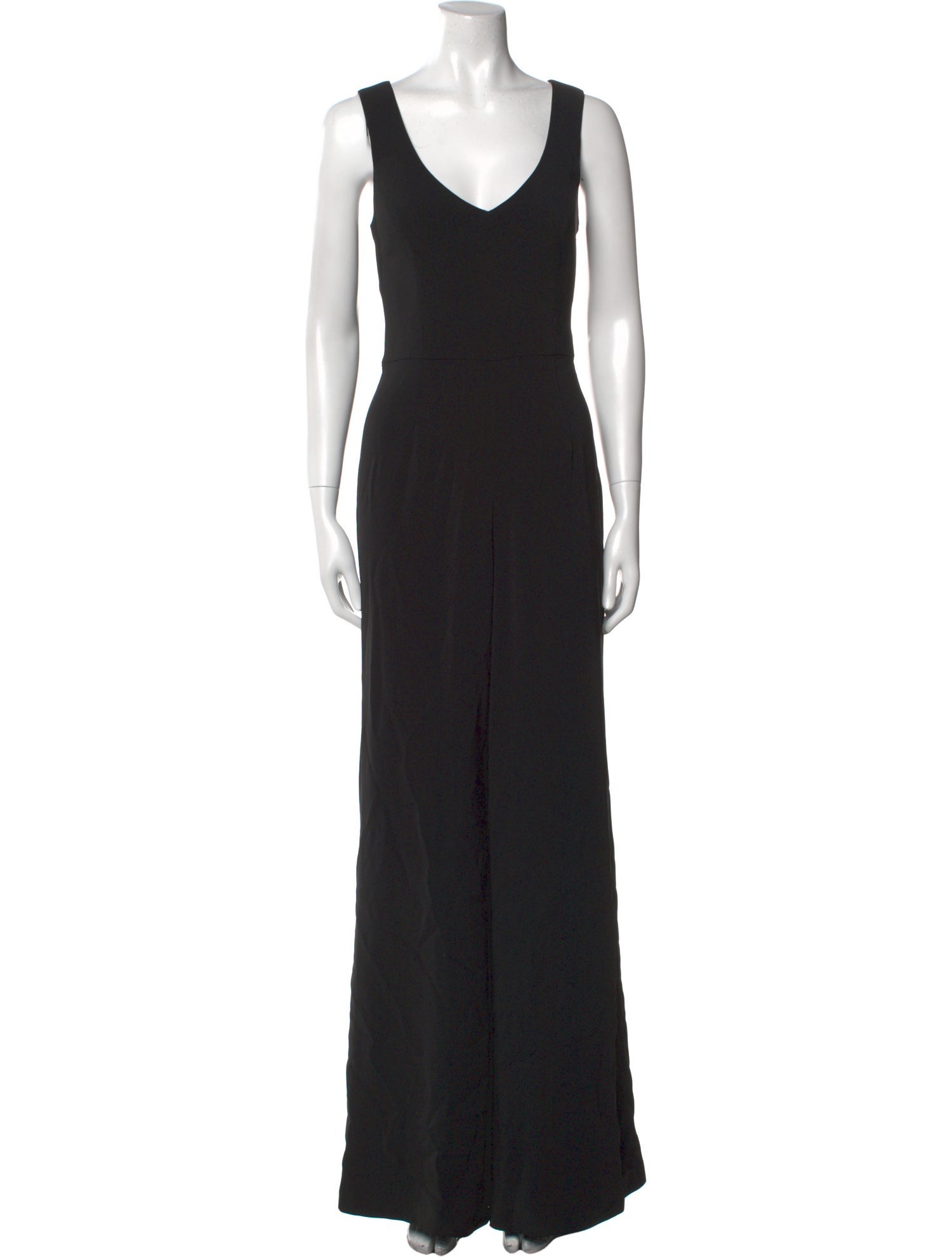 Jay Godfrey Plunge Neckline Jumpsuit