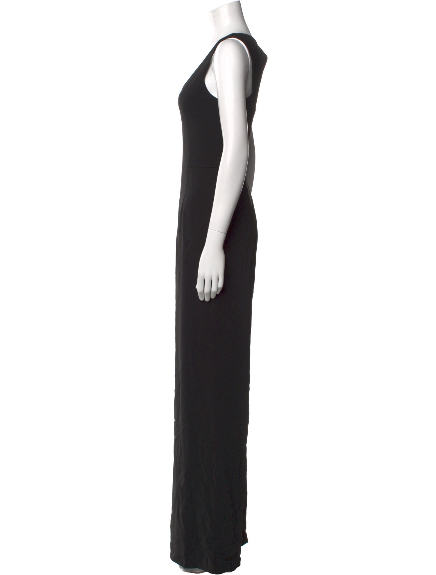 Jay Godfrey Plunge Neckline Jumpsuit