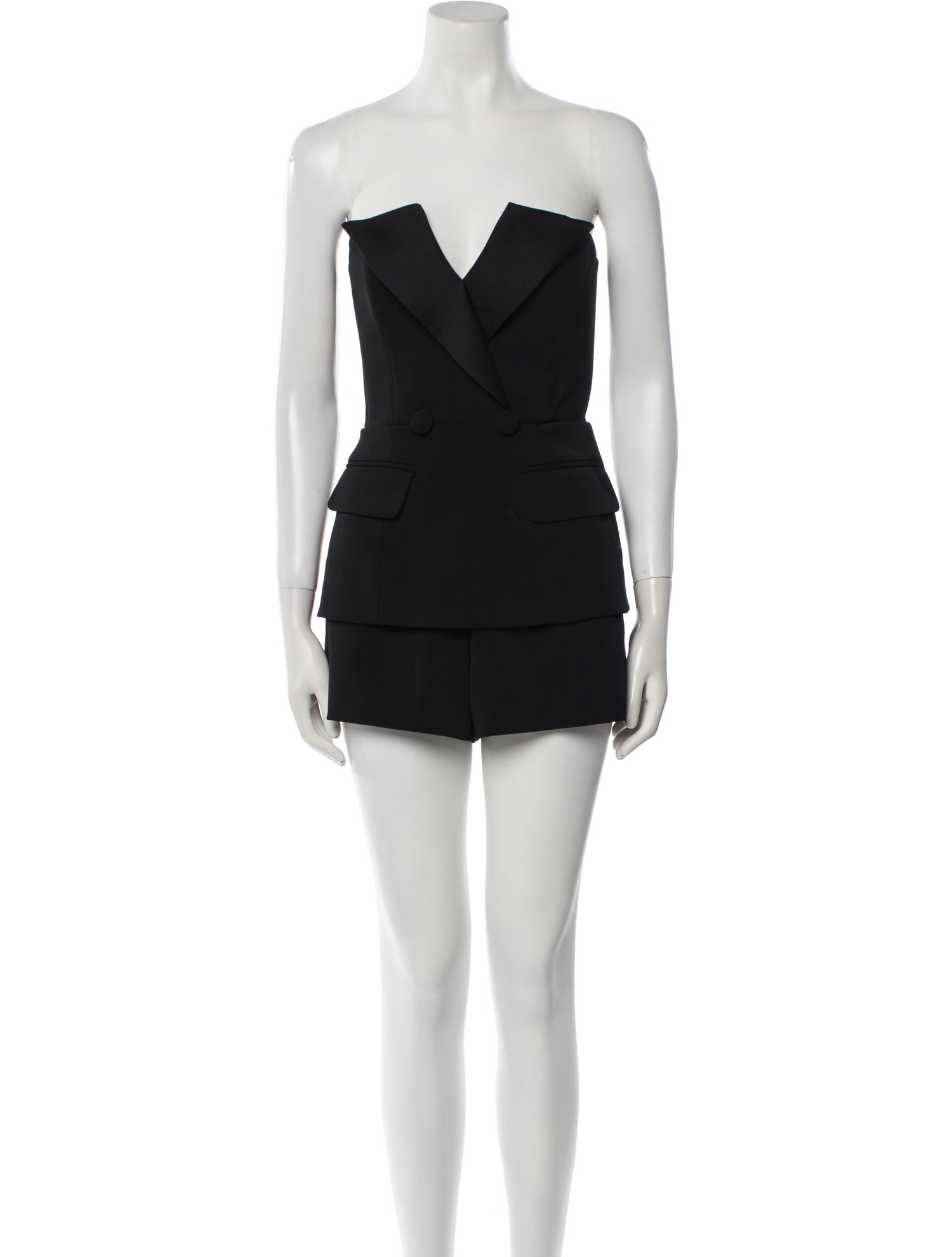 Jay Godfrey Strapless Romper