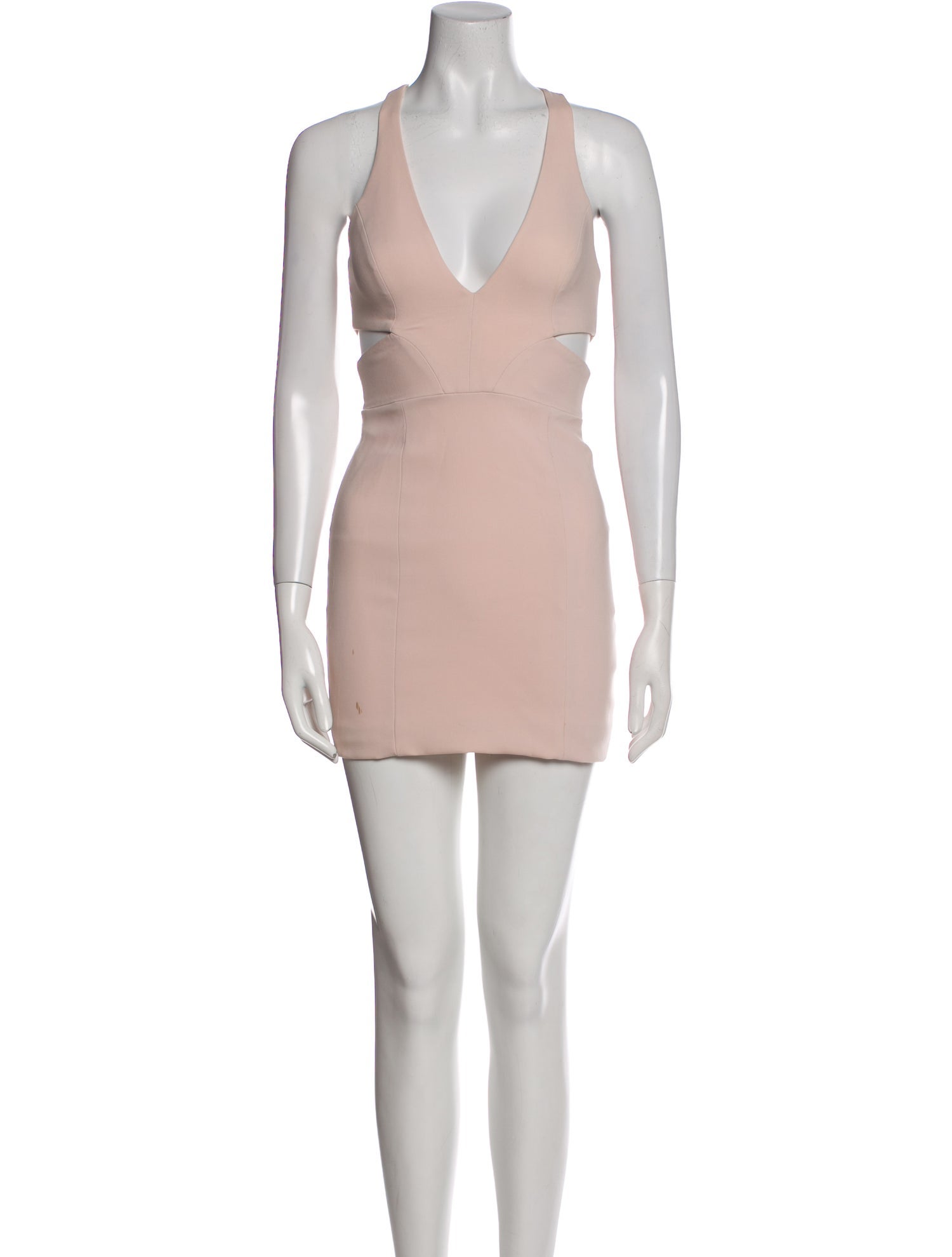 Jay Godfrey V-Neck Mini Dress