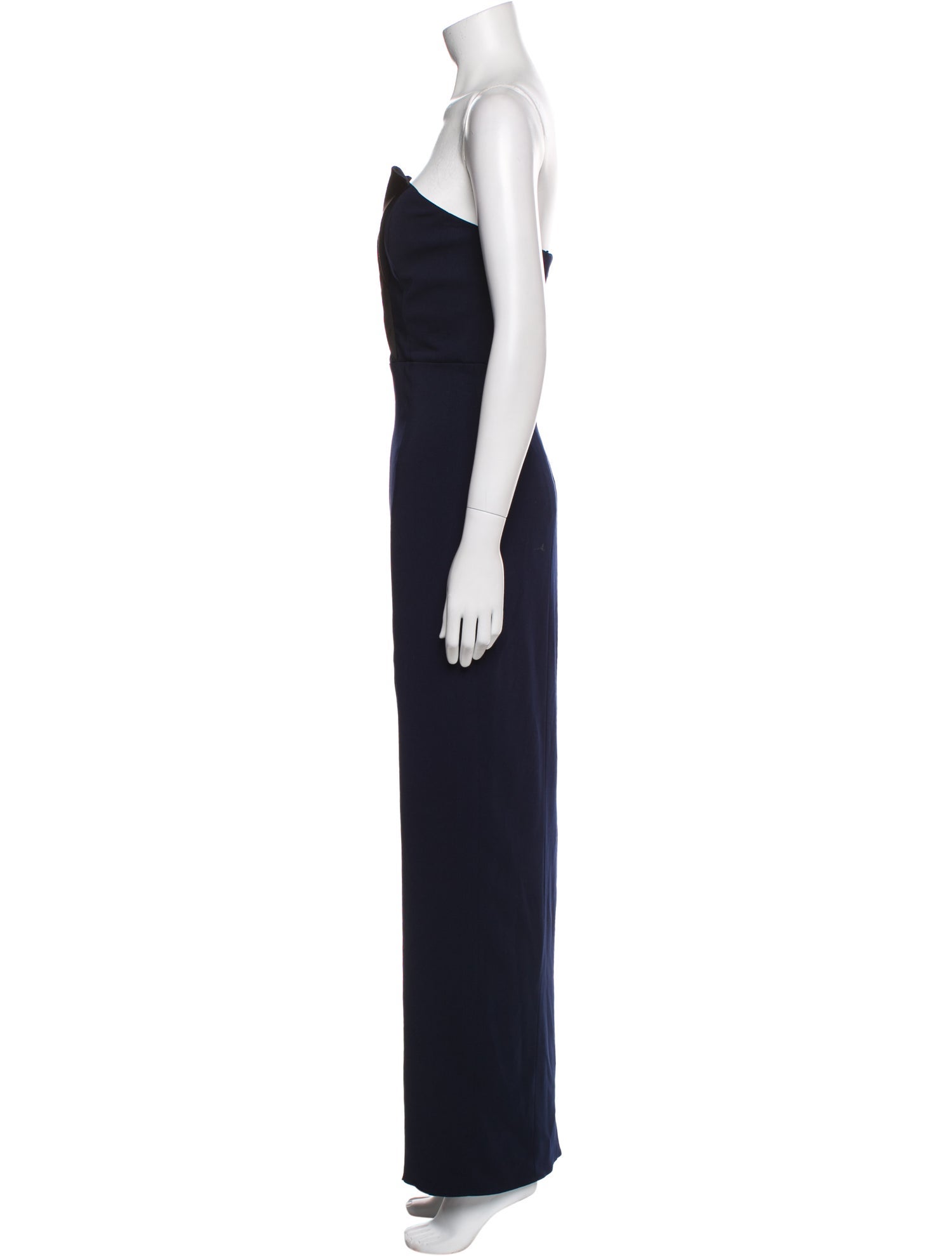 Jay Godfrey Strapless Long Dress