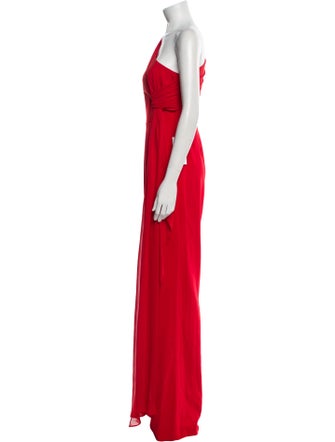 Jay Godfrey One-Shoulder Jumpsuit