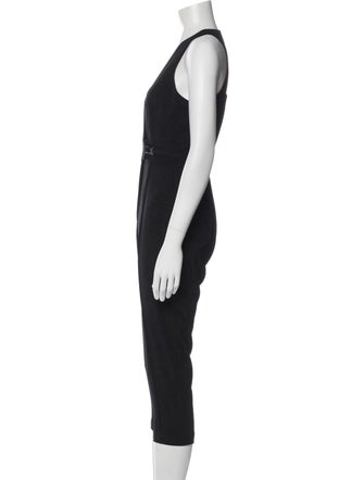 Jay Godfrey V-Neck Jumpsuit