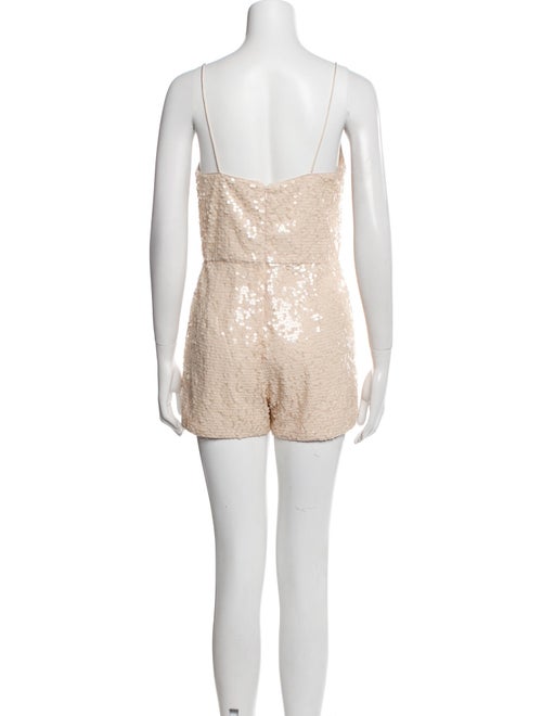 Jay Godfrey V-Neck Romper