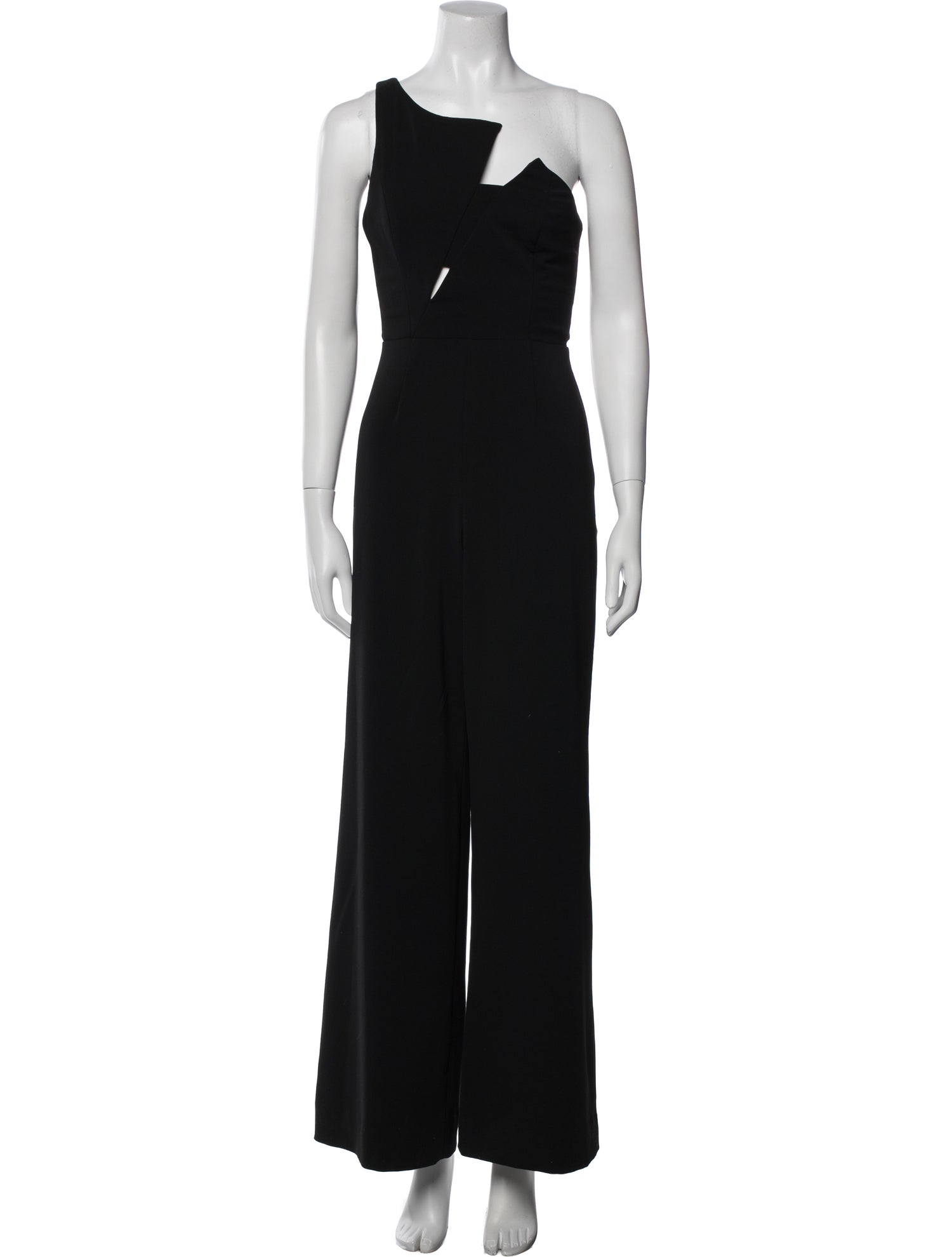 Jay Godfrey One-Shoulder Jumpsuit