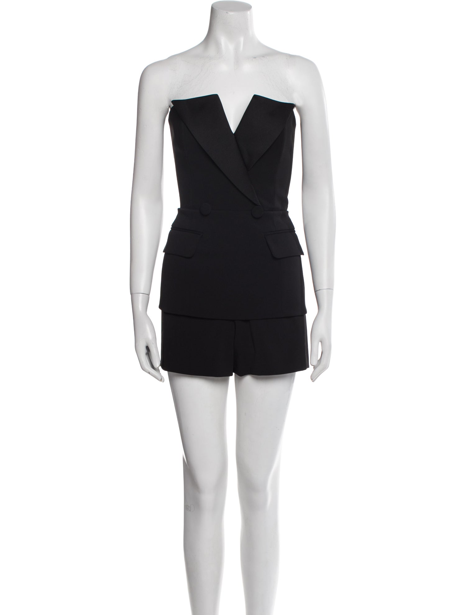 Jay Godfrey Strapless Romper