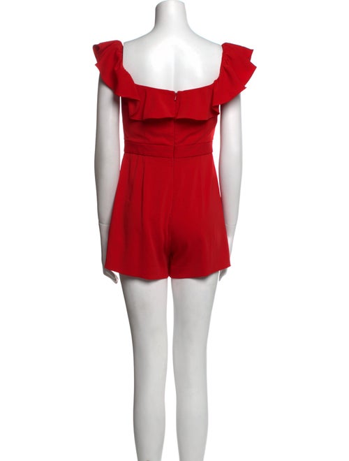 Jay Godfrey Square Neckline Romper