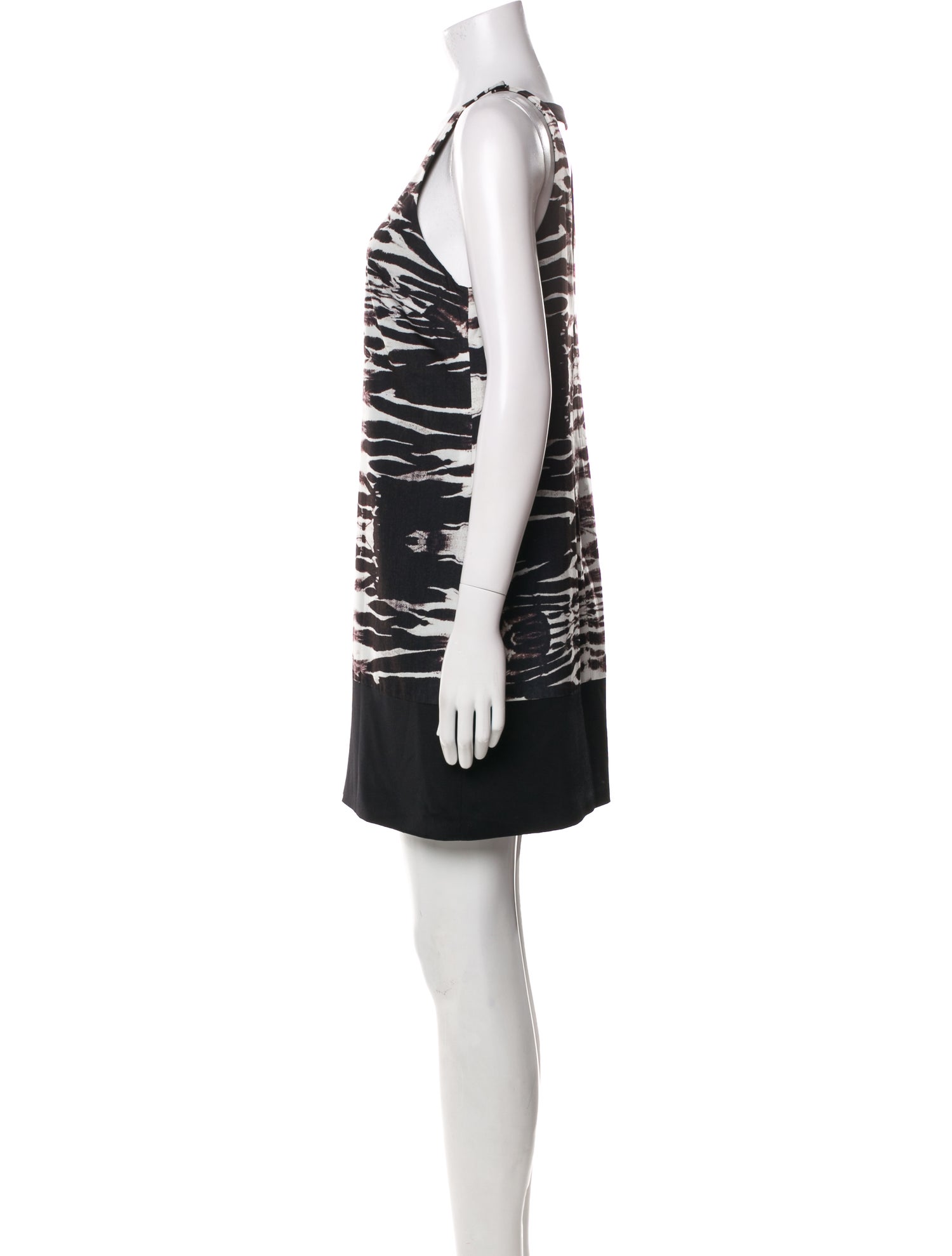 Jay Godfrey Printed Mini Dress