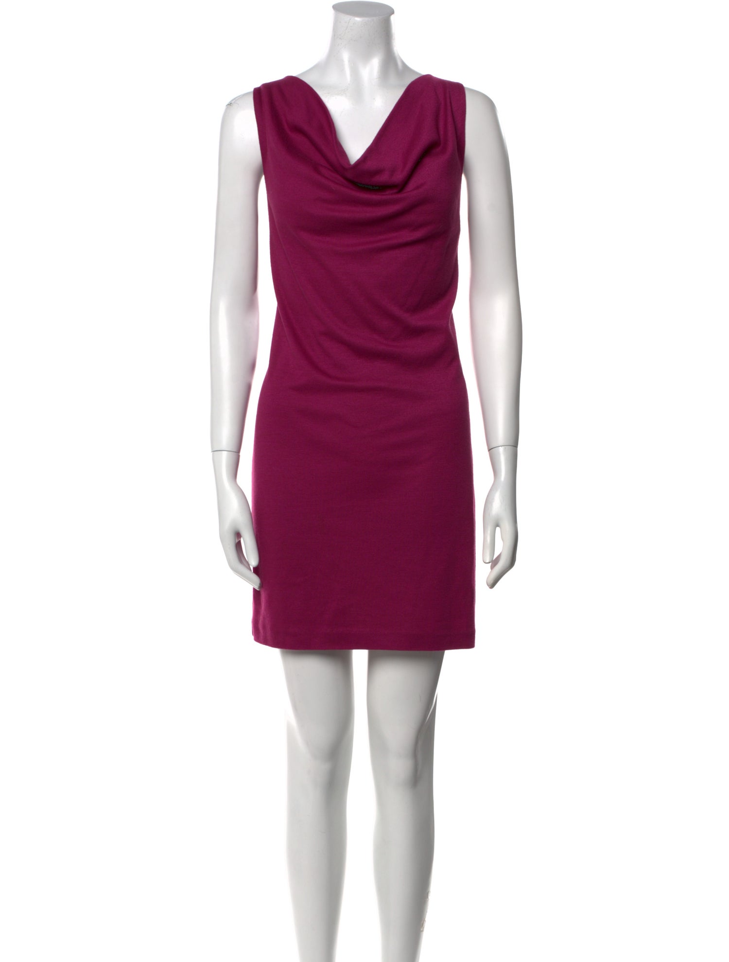 Jay Godfrey Cowl Neck Mini Dress