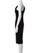 Jay Godfrey One-Shoulder Knee-Length Dress