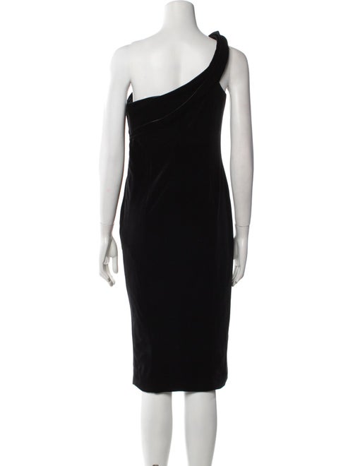 Jay Godfrey One-Shoulder Knee-Length Dress