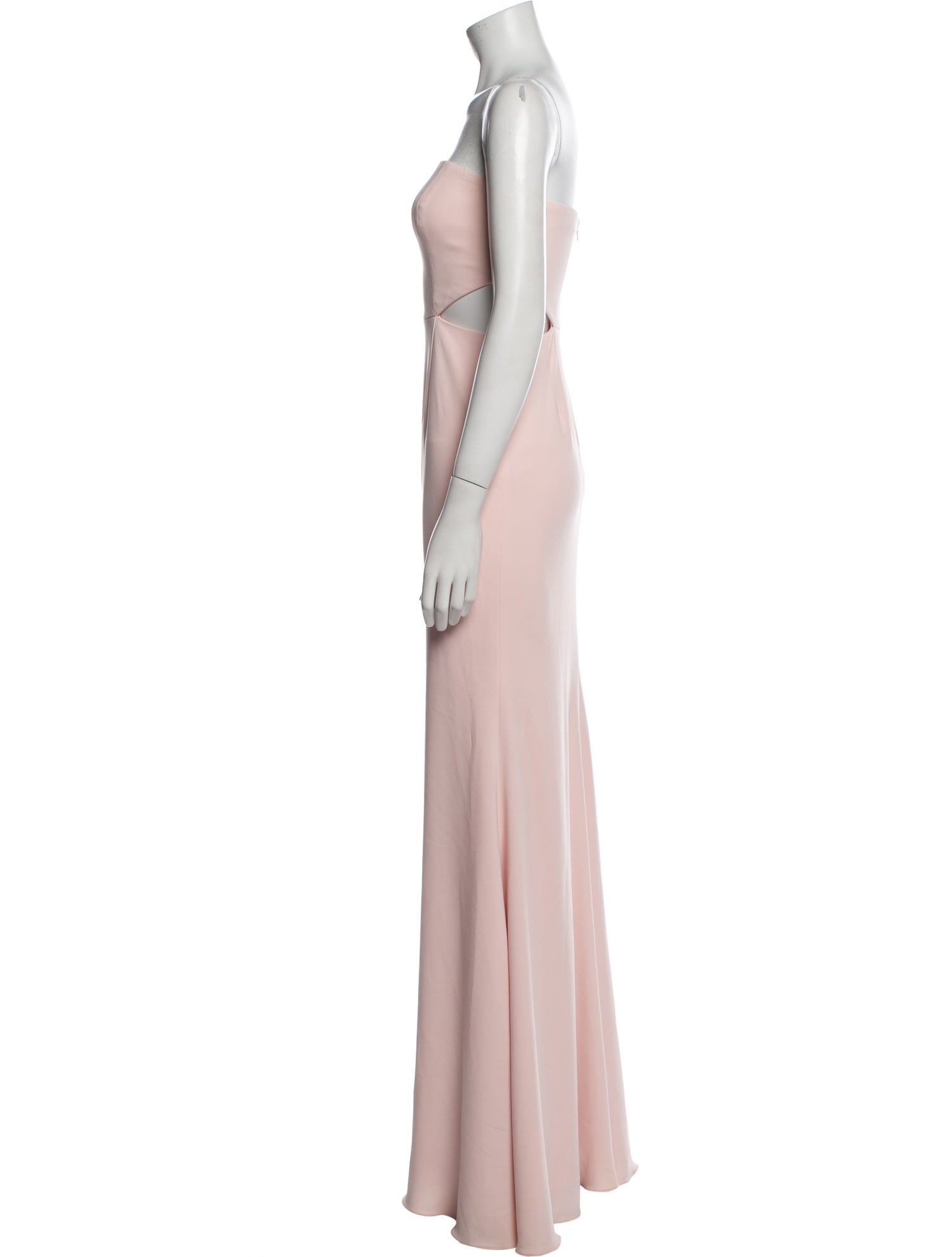 Jay Godfrey Strapless Long Dress
