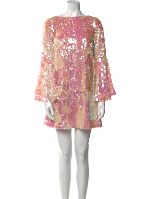 Jay Godfrey Floral Print Mini Dress