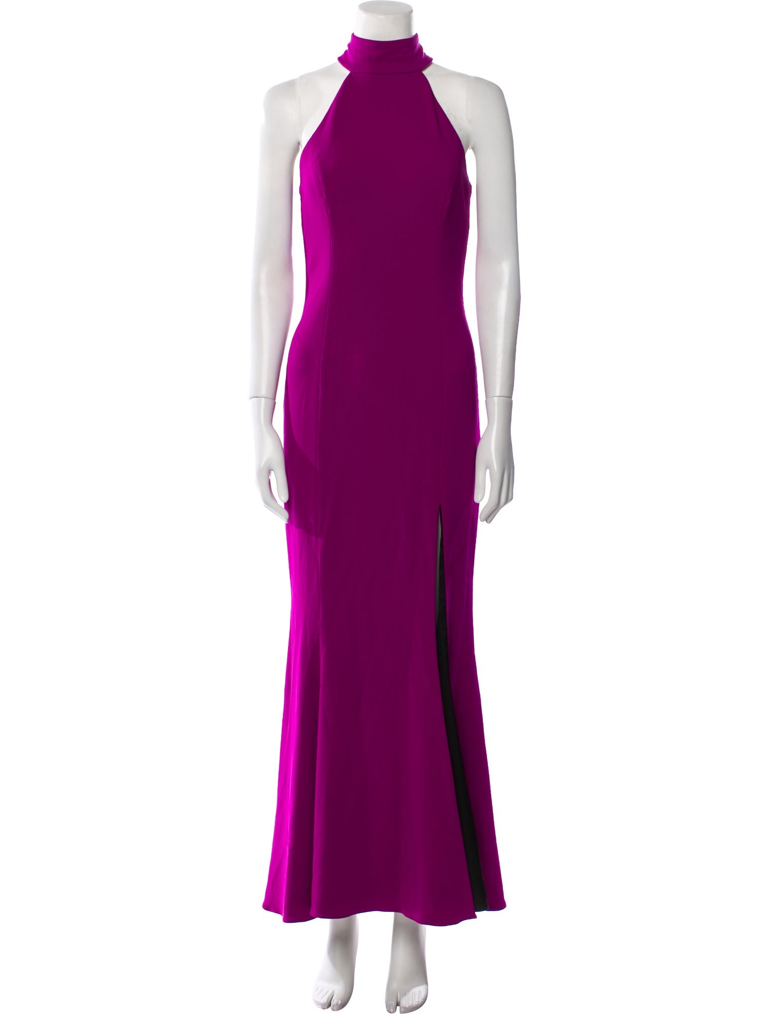 Jay Godfrey Mock Neck Long Dress