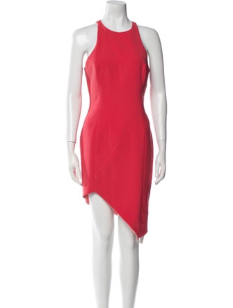 Jay Godfrey Crew Neck Knee-Length Dress