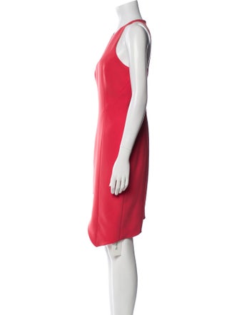 Jay Godfrey Crew Neck Knee-Length Dress