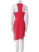 Jay Godfrey Crew Neck Knee-Length Dress