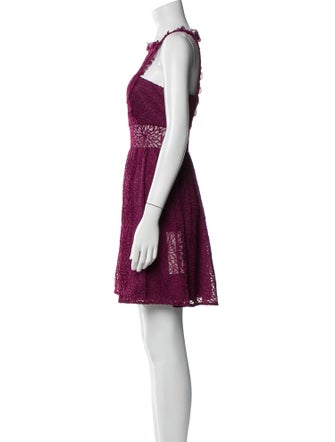 Jay Godfrey Square Neckline Mini Dress