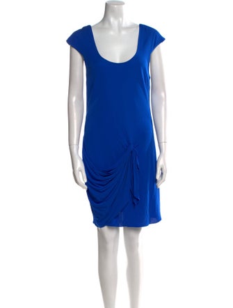 Jay Godfrey Scoop Neck Mini Dress