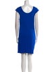 Jay Godfrey Scoop Neck Mini Dress
